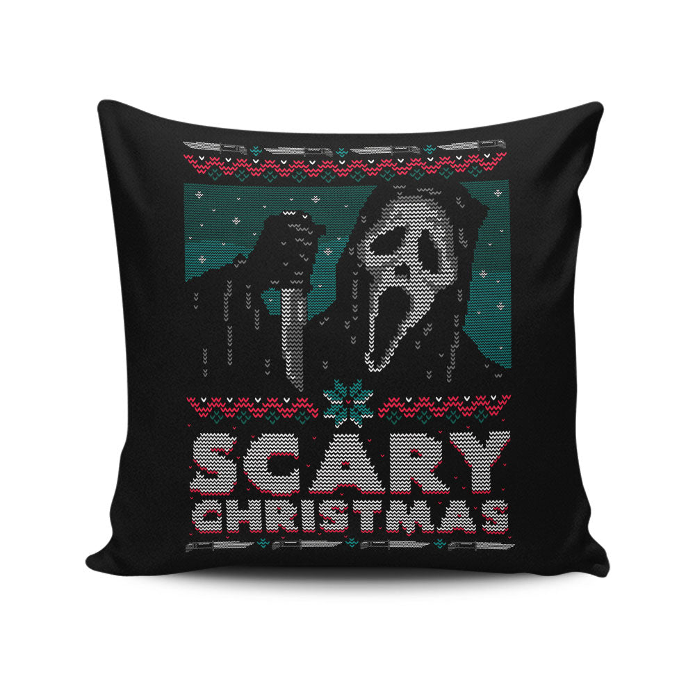 Scary Ugly Christmas - Throw Pillow