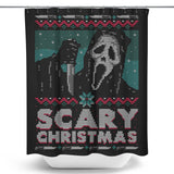 Scary Ugly Christmas - Shower Curtain