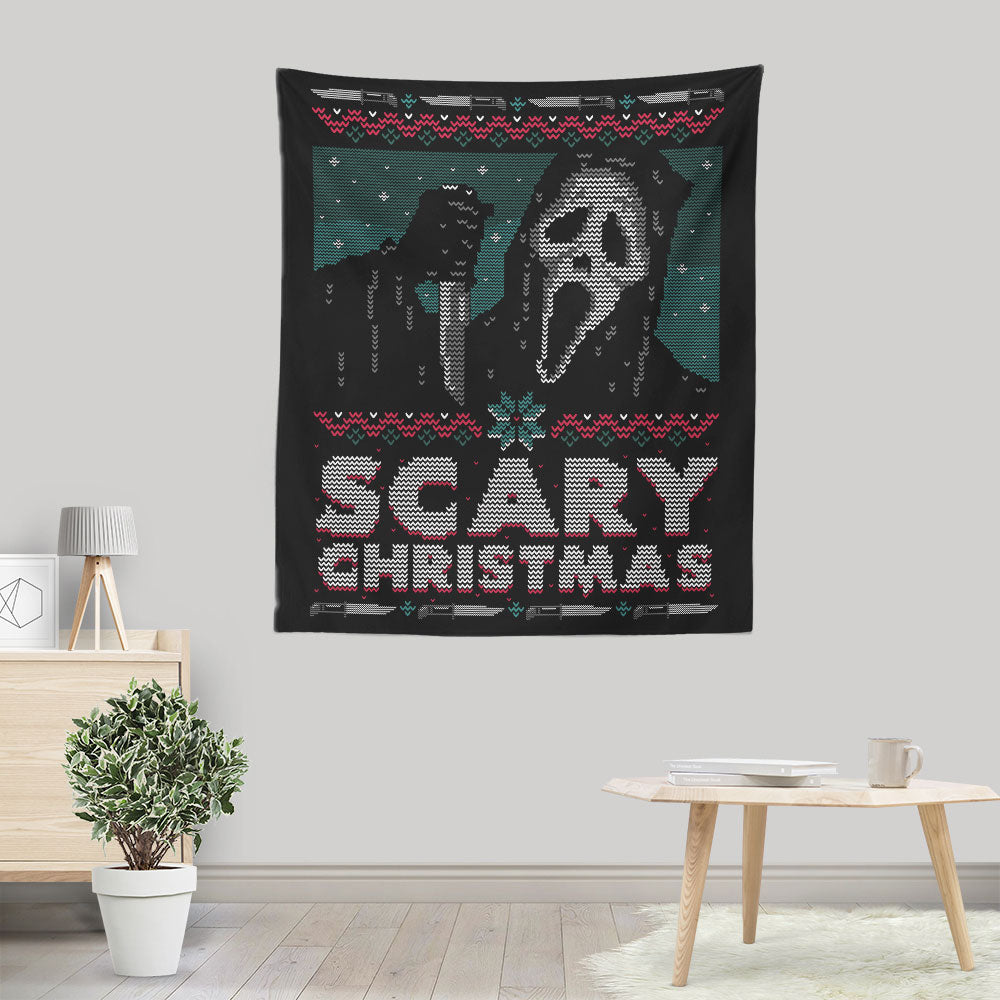 Scary Ugly Christmas - Wall Tapestry