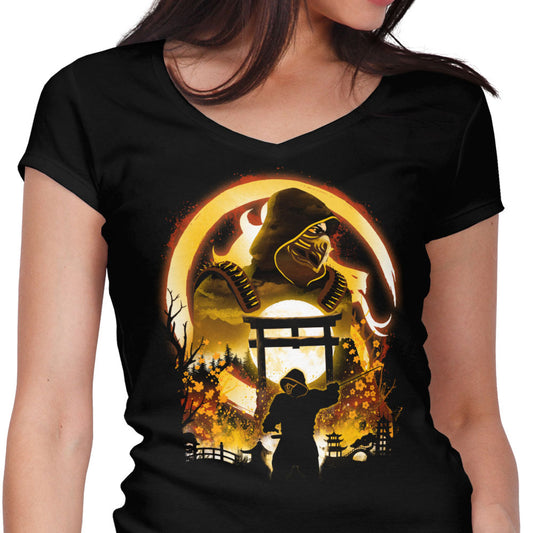 Scorched Vengeance - Women's V-Neck