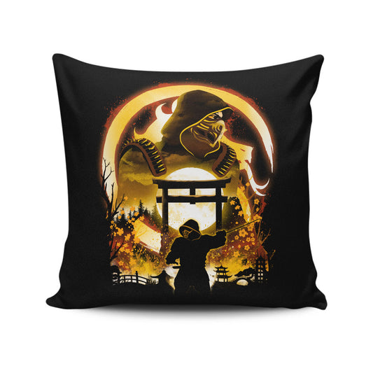 Scorched Vengeance - Throw Pillow