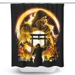 Scorched Vengeance - Shower Curtain