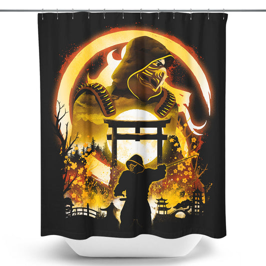 Scorched Vengeance - Shower Curtain