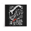 Screaming in Space - Canvas Print