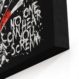 Screaming in Space - Canvas Print