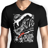 Screaming in Space - Men's V-Neck