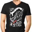 Screaming in Space - Men's V-Neck