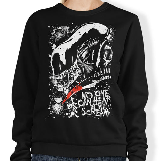 Screaming in Space - Sweatshirt