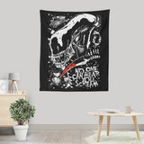 Screaming in Space - Wall Tapestry