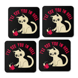 See You in Hell - Coasters