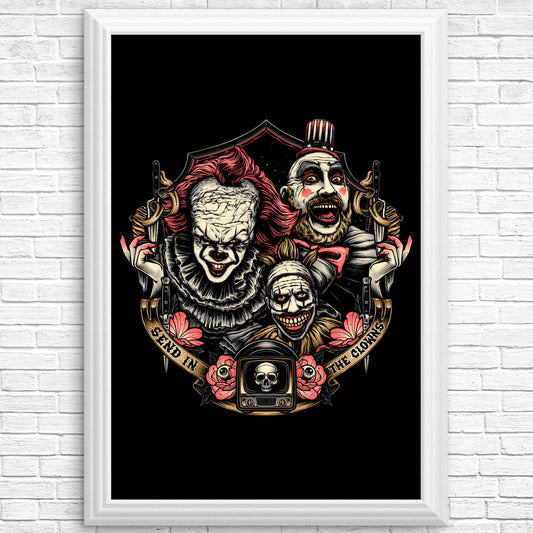 Send in the Clowns - Posters & Prints