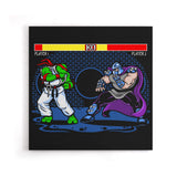 Sewer Fighter - Canvas Print