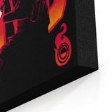 Shadow Lord Rising - Canvas Print
