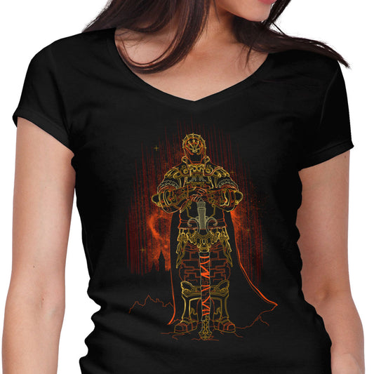Shadow of the Power - Women's V-Neck