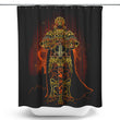 Shadow of the Power - Shower Curtain
