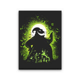 Shadow on the Moon - Canvas Print