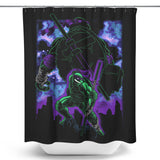 Shadowed Intelligence - Shower Curtain
