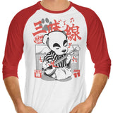 Shamisen Barker - 3/4 Sleeve Raglan T-Shirt