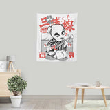 Shamisen Barker - Wall Tapestry