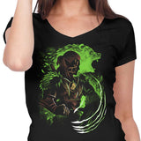 Shapeshifting Wood Elf - Women's V-Neck