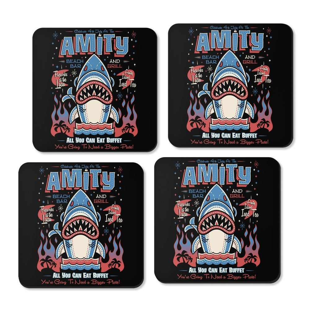 Shark Tiki - Coasters