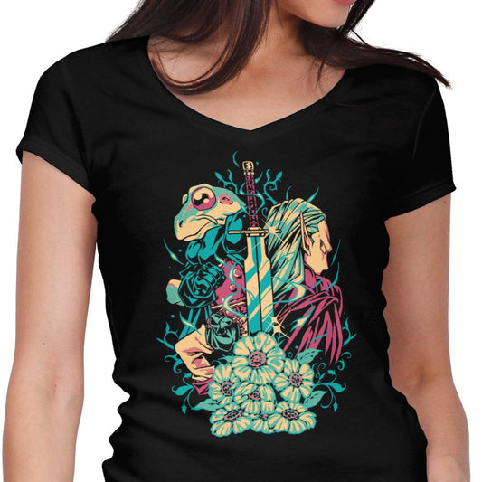 Sharp Sword - Women's V-Neck