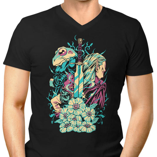 Sharp Sword - Men's V-Neck