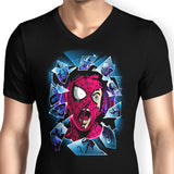 Shattered Spider - Men's V-Neck