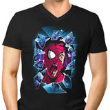 Shattered Spider - Men's V-Neck