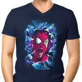 Shattered Spider - Men's V-Neck