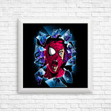 Shattered Spider - Posters & Prints