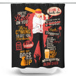Shaun Quotes - Shower Curtain