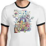 Shell Wars - Ringer T-Shirt
