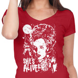 She's Alive - Women's V-Neck