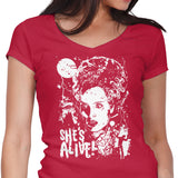 She's Alive - Women's V-Neck