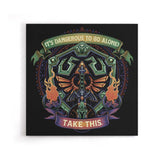 Shield and Sword - Canvas Print