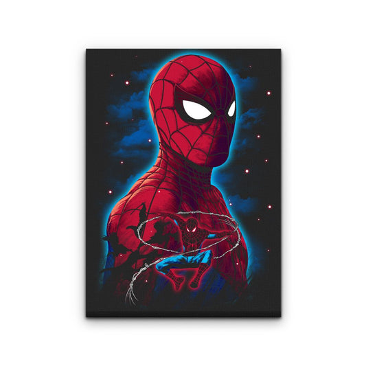 Shinobi Skyline Chase - Canvas Print