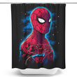 Shinobi Skyline Chase - Shower Curtain