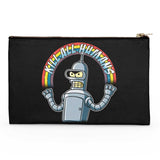 Shiny Metal Robot - Accessory Pouch
