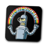 Shiny Metal Robot - Coasters