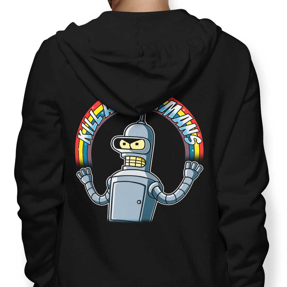Shiny Metal Robot - Hoodie