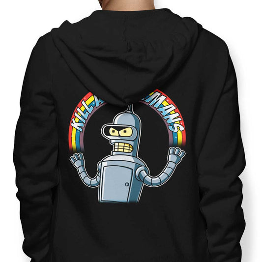 Shiny Metal Robot - Hoodie
