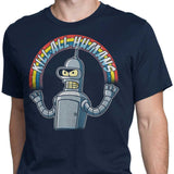 Shiny Metal Robot - Men's Apparel