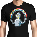 Shiny Metal Robot - Men's Apparel