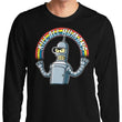 Shiny Metal Robot - Long Sleeve T-Shirt