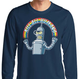 Shiny Metal Robot - Long Sleeve T-Shirt