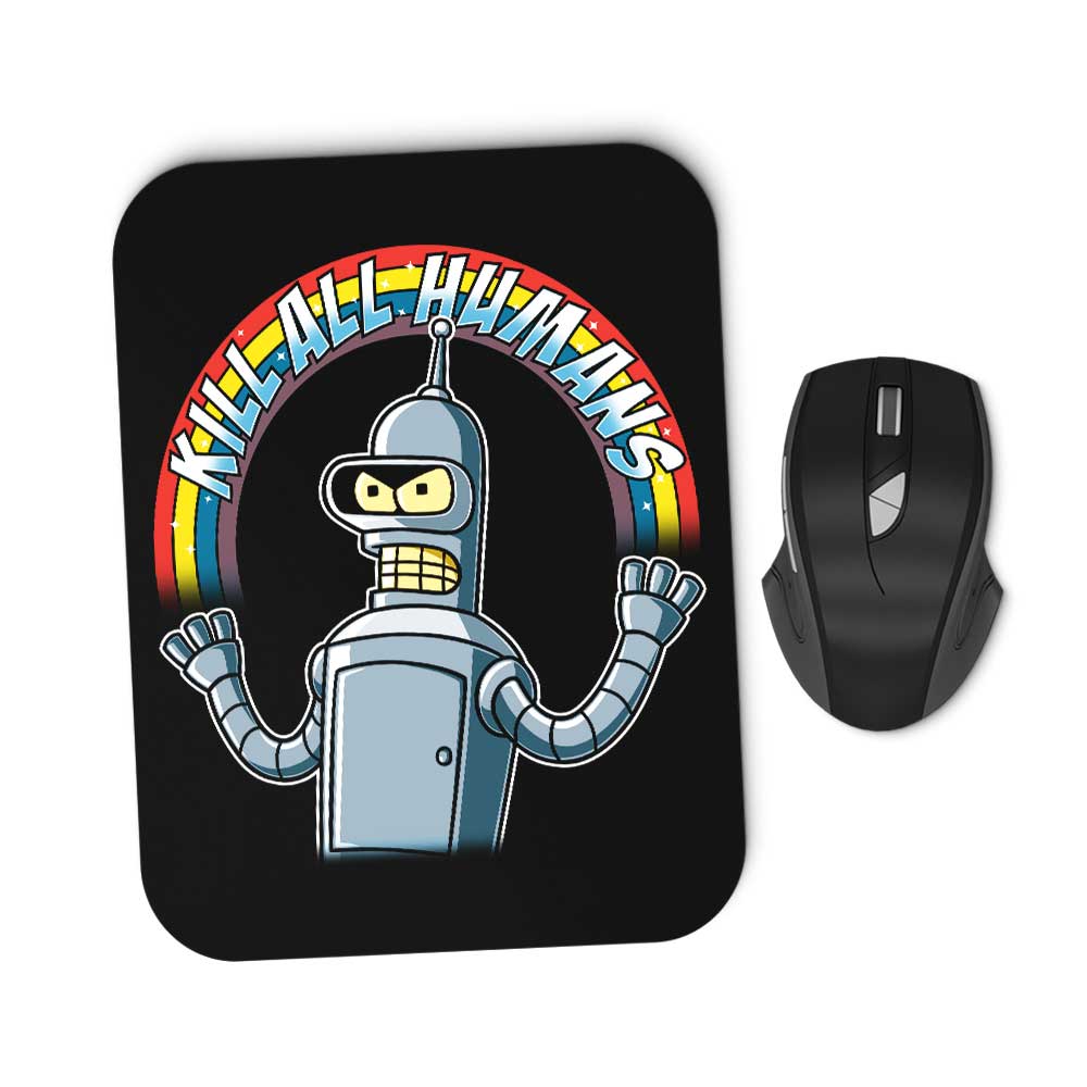Shiny Metal Robot - Mousepad