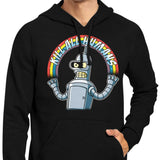 Shiny Metal Robot - Hoodie
