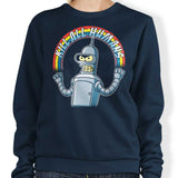 Shiny Metal Robot - Sweatshirt