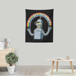Shiny Metal Robot - Wall Tapestry